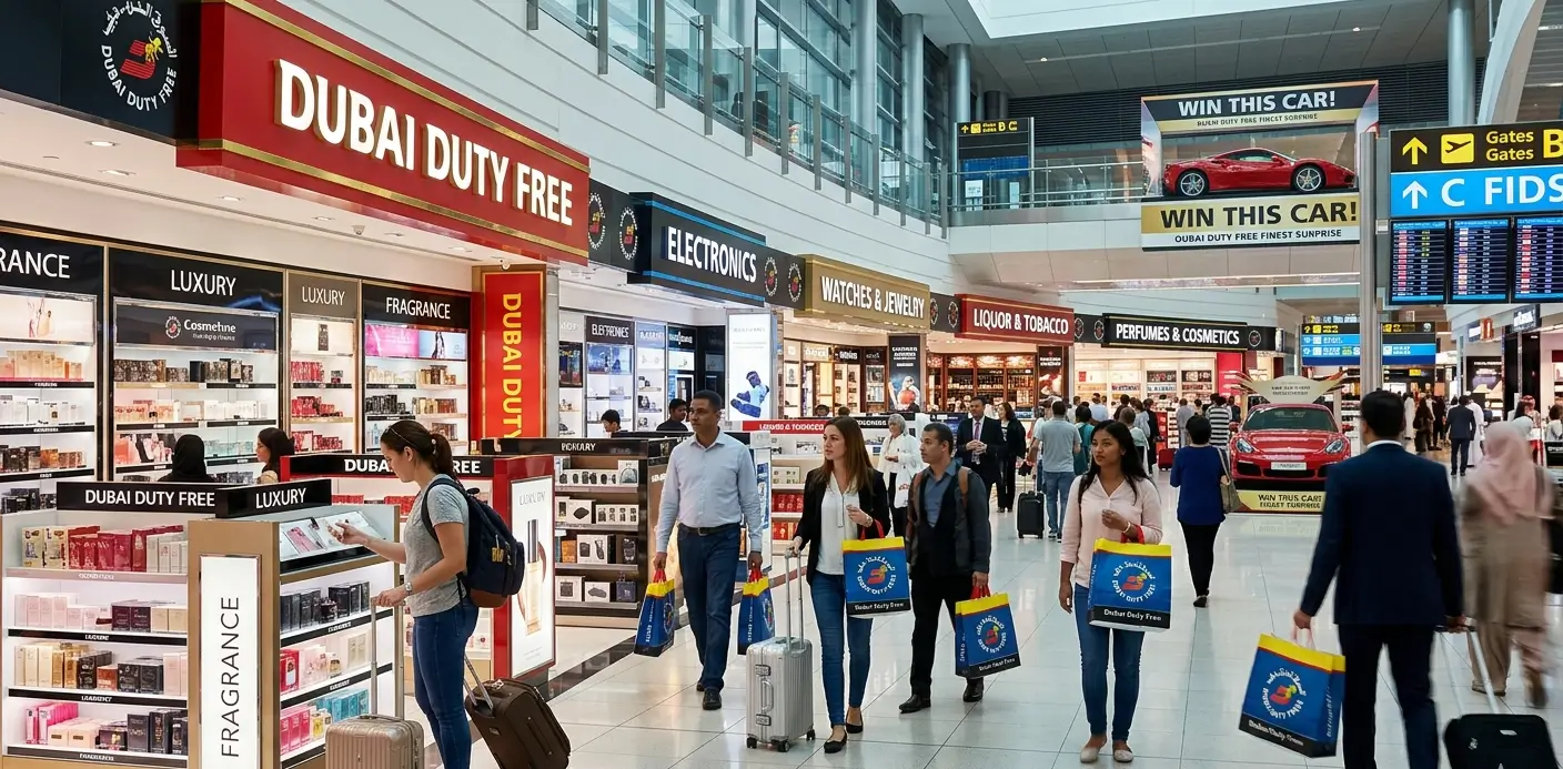 Dubai duty free shopping